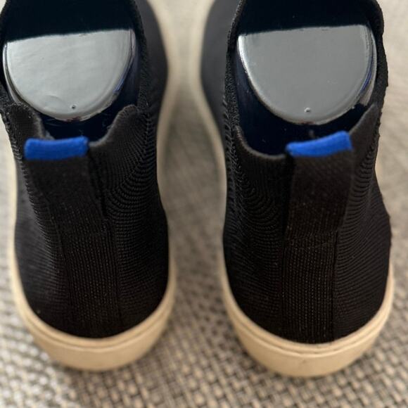 ROTHYS The Chelsea Classic Slip On Sneakers Boots Black 7.5 Comfort Minimalist - Picture 4 of 6